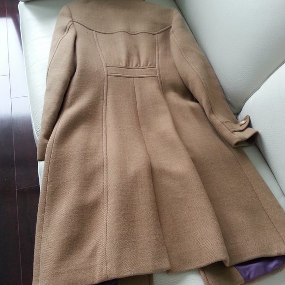 COPY - XS Taupe military wool coat good condition - Picture 3 of 3